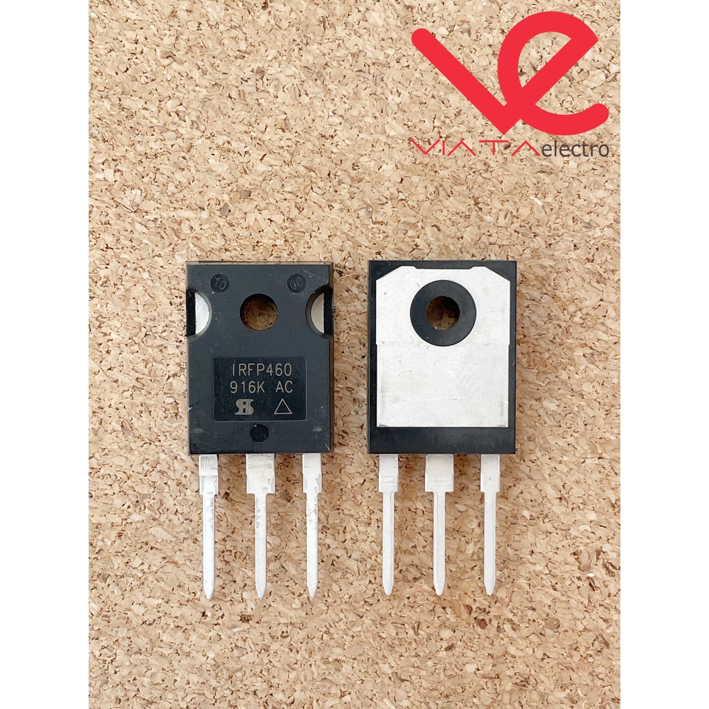 IRFP460 ASLI ORIGINAL (1buah) IRF460 POWER MOSFET OEM IRF 460 IRFP 460 20A 500V