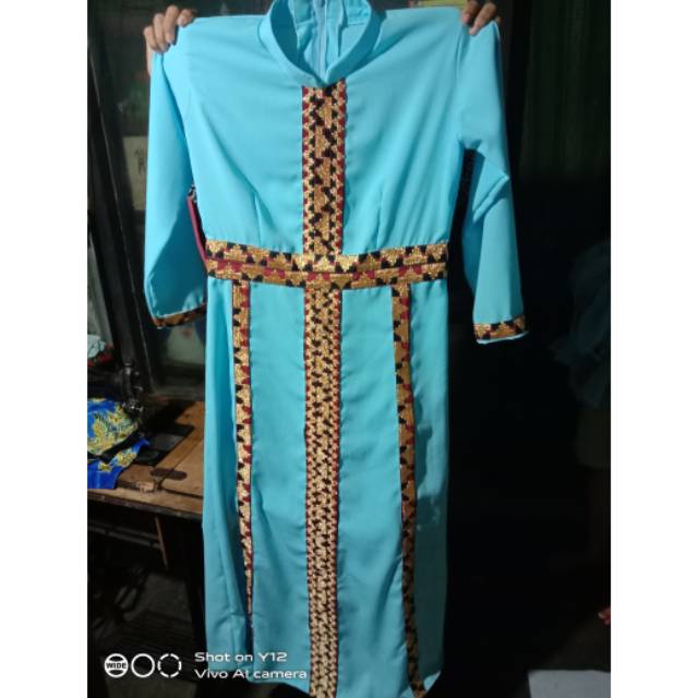 Kemja gamis copell  (papa mama anak)