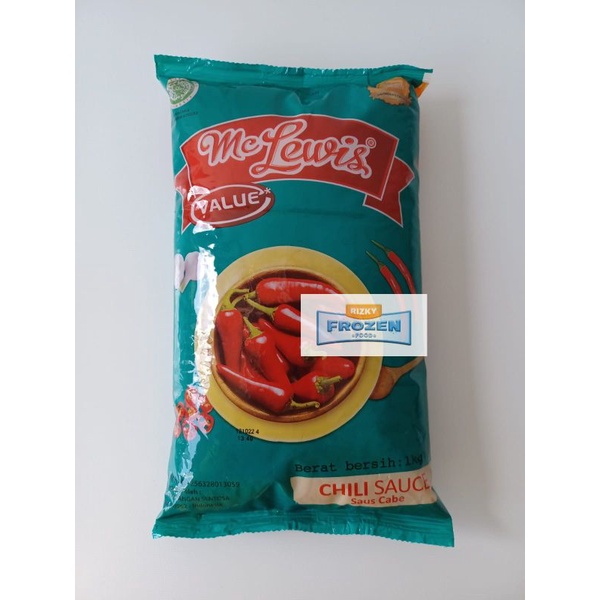 

Saos Mc Lewis Sambal | Tomat 1kg