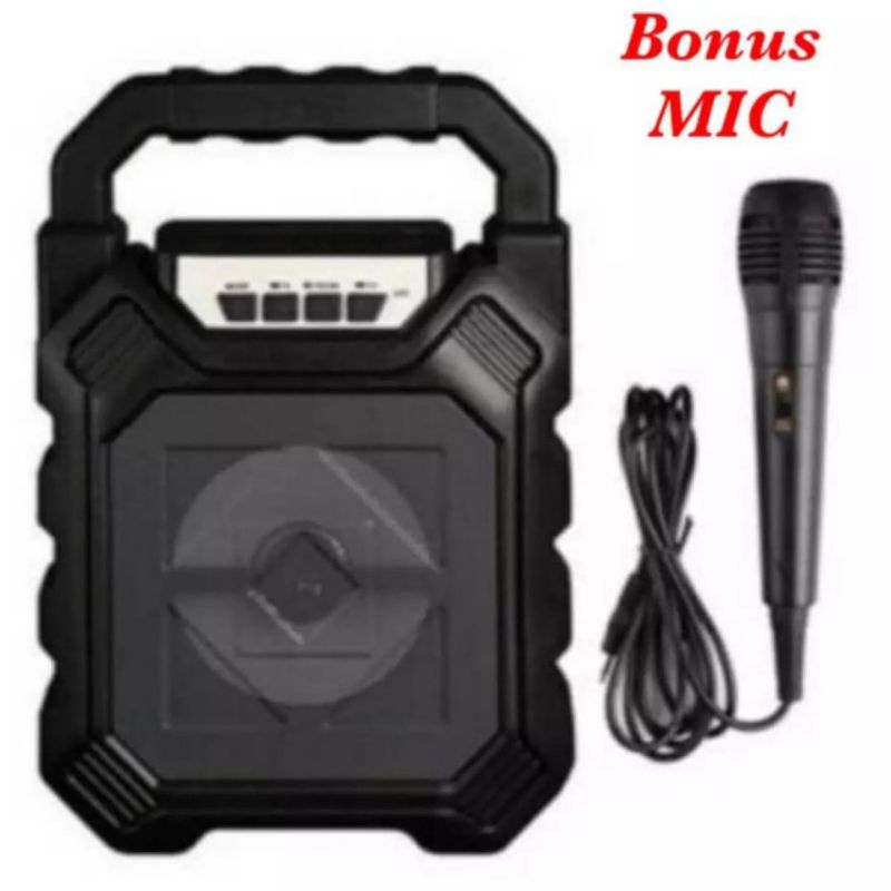 COD SPEAKER BLUETOOTH +MIC KARAOKE YD 668 WIRELESS BLUETOOTH BASS PLUS MIC