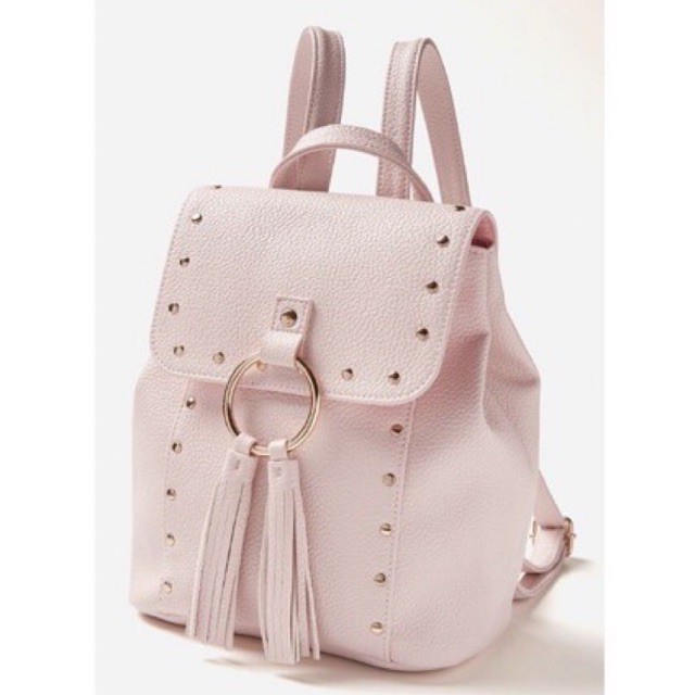 Justice Girls Stud & Tassel Mini Backpack Tas Ransel Justice
