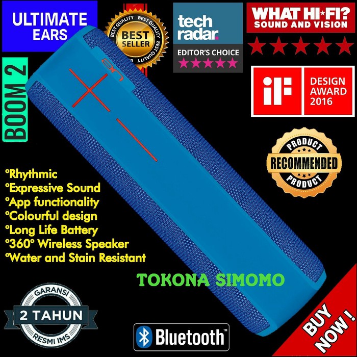 PROMO Ultimate Ears UE BOOM 2 Portable Bluetooth Speaker Original MURAH