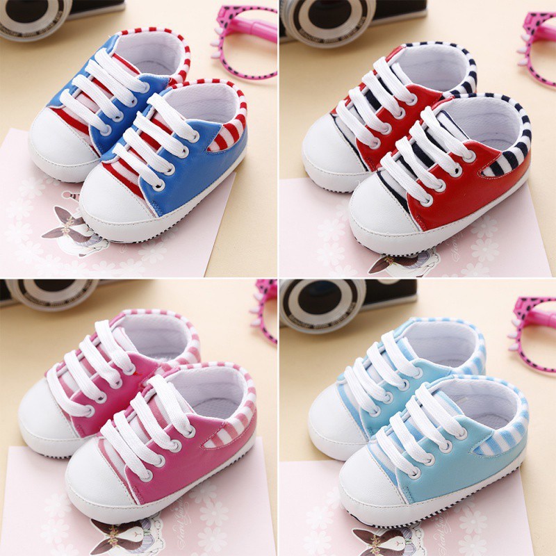 Sepatu Bayi Perempuan Size 11-13 Alas Kain IMPORT REJECT Minus Dikit Prewalker Bayi Cewek [SEPATU ANAK REJECT]