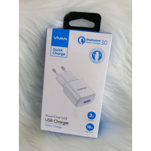 Vivan Quick Power Oval 3.0 II USB Charger 3A 18w
