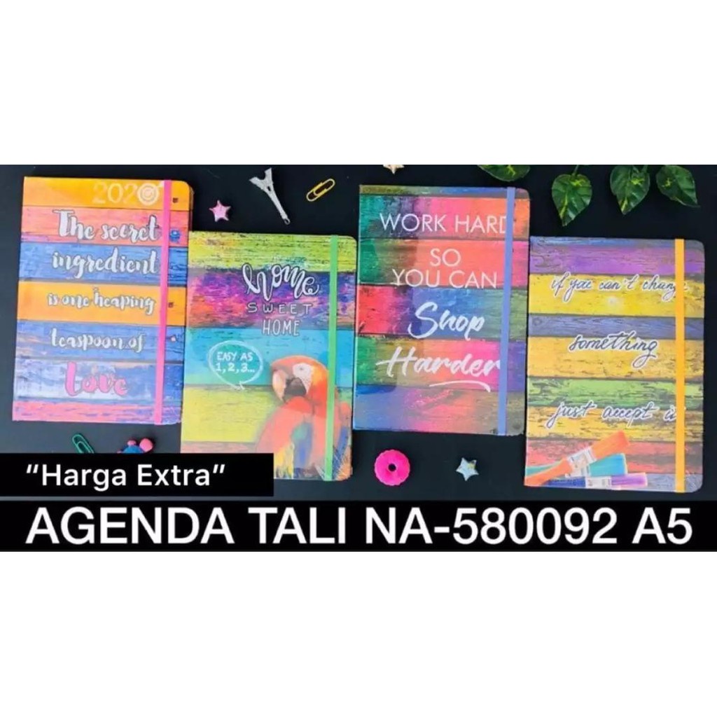 

AS888 - Agenda Tali A5 / Buku Catatan Fancy / Notebook / Buku Diary Karakter RAINBOW