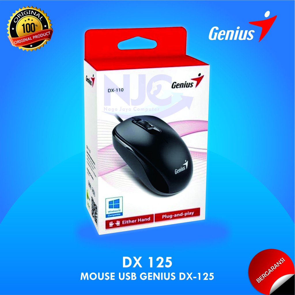 MOUSE USB GENIUS DX-125 DX125 DX-120 DX120 ORIGINAL