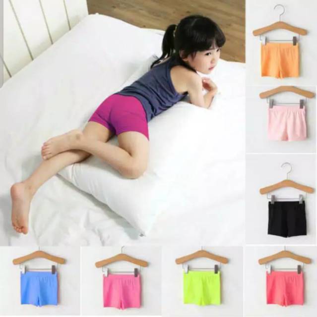 Celana Short Anak Dan Dewasa Bb 40-90 Kg / Celana Legging Pendek