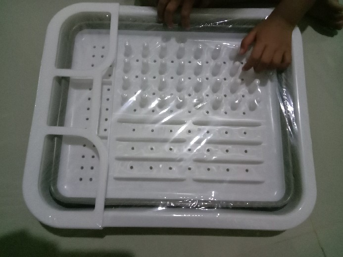 Baskom Lipat Rak Piring Gelas Buah Multifungsi Serbaguna