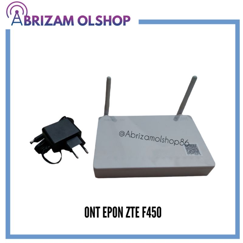 ONT ONU EPON ZTE F450 + ADAPTOR