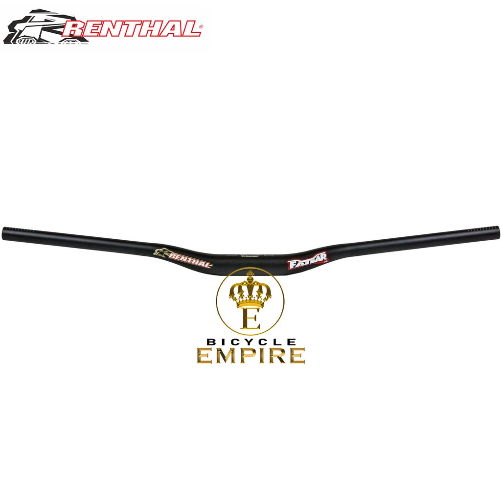 Handlebar Sepeda MTB XC Enduro Renthal Fatbar D35 35mm 800mm x 20mm Clamp 35mm Stang Rise Bar Bicycl