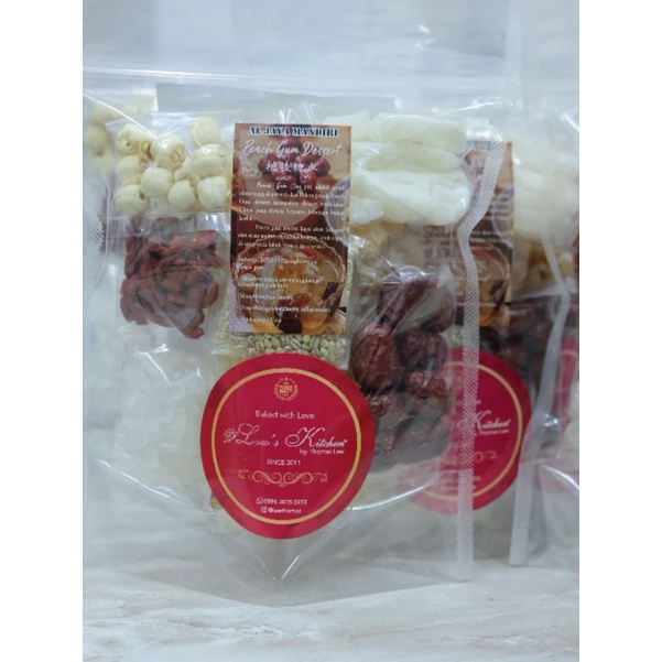 

paket peach gum . bisa masak sendiri sehat