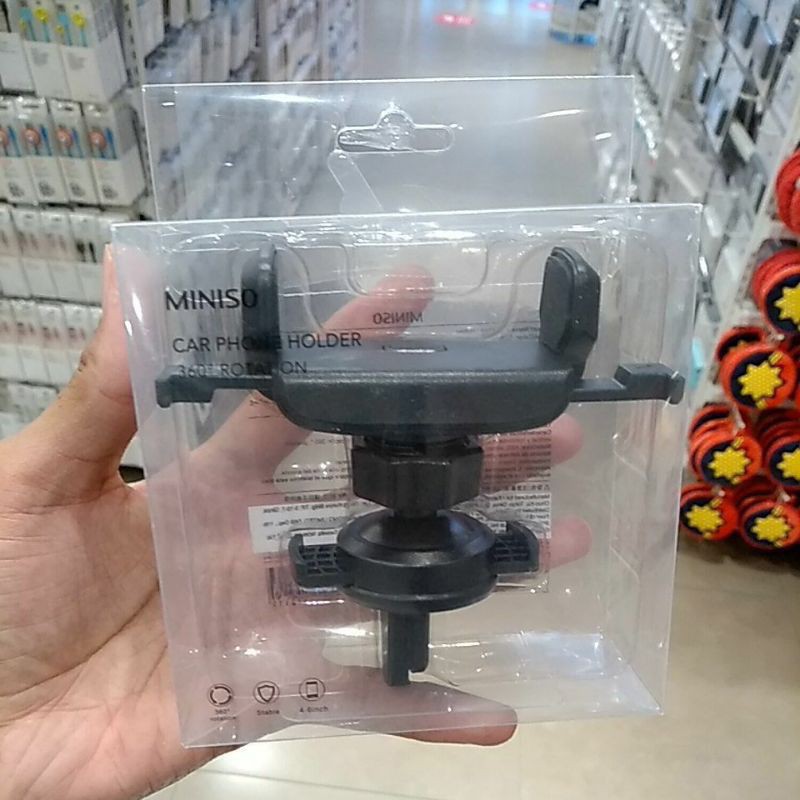 CAR PHONE HOLDER MINISO / MOBIL HOLDER CAR MOUNT CELLPHONE HOLDER