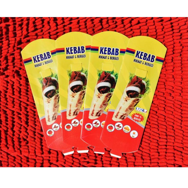 

ㅰ Kemasan kebab tarik murah bungkus kebab (isi 50 pcs ) BEST PRICE 2996 ♚