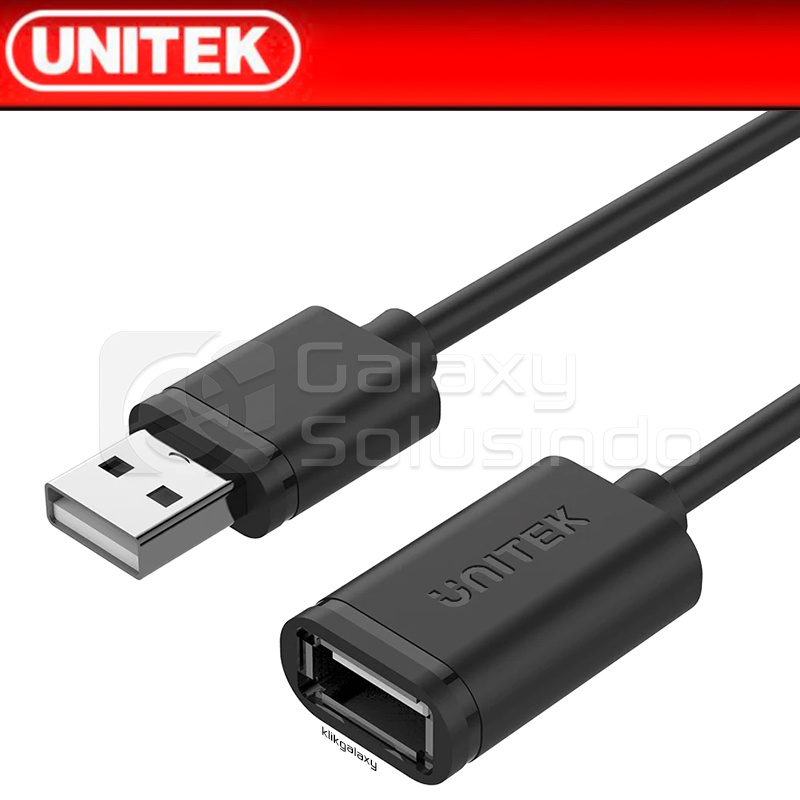 UNITEK Y-C418GBK USB 2.0 Extension Cable 5m