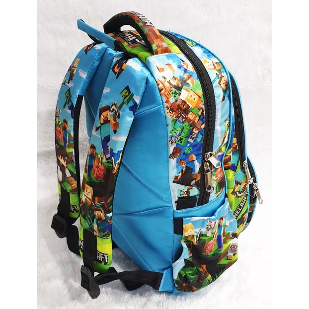 PROMO 10.10 TERMURAH TAS RANSEL ANAK SEKOLAH UKURAN SEDANG TK / SD 15inch CRAFT DINOSOURUS ASTRONOT SEDANG