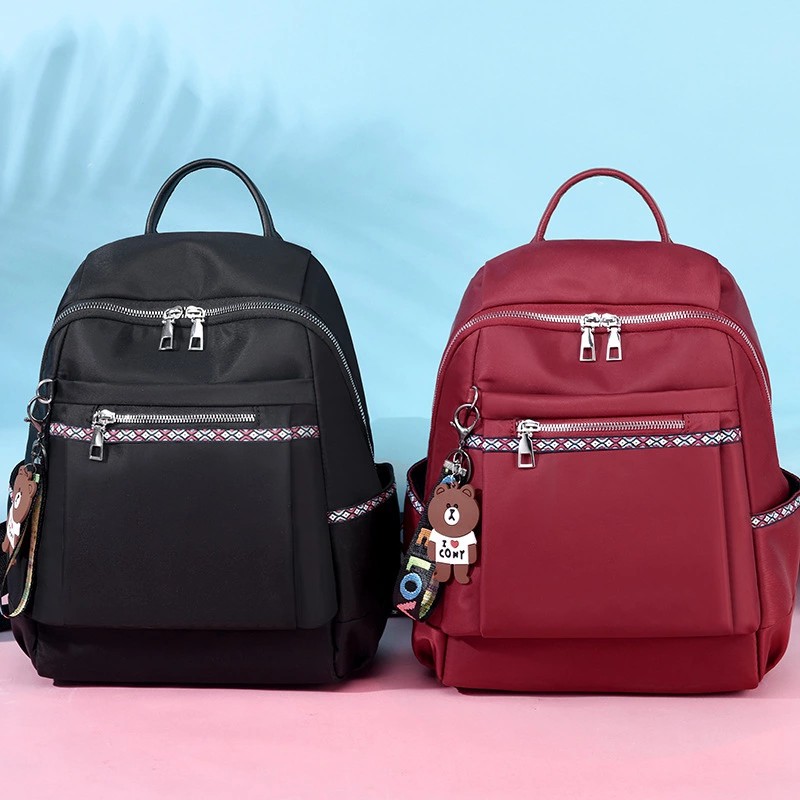 DT123 - Tas Wanita Import Kantor Kerja Sekolah Kuliah Outdoor Trendy Korea Backpack - RANSEL OCCAN