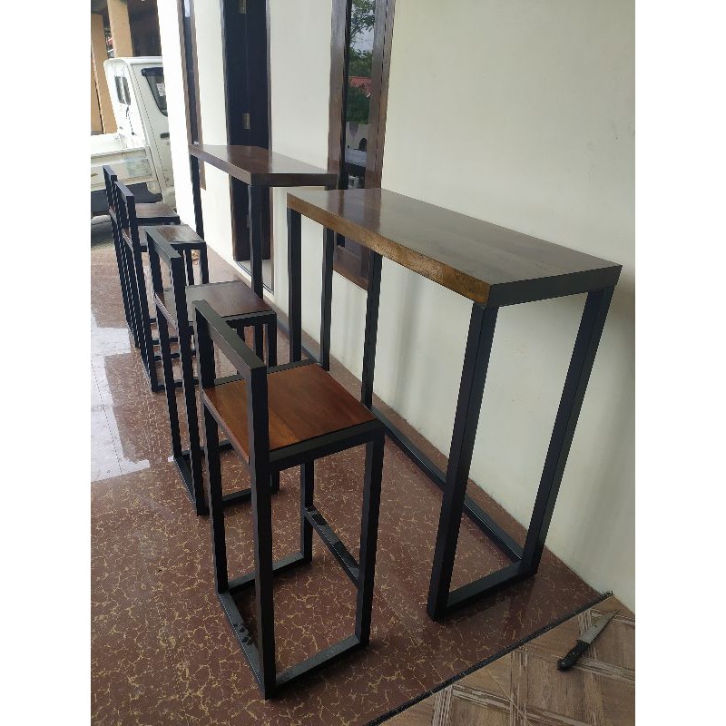 Meja kursi Industrial cafe resto bar