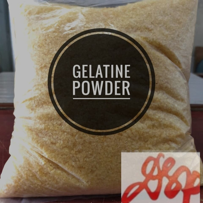 

SPESIAL PROMO - GELATINE POWDER/HALAL MUI PK 500GR