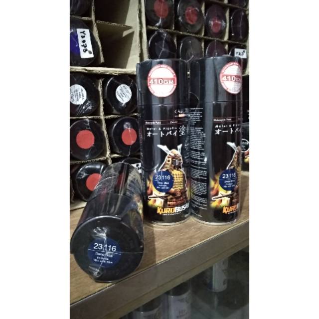 SAMURAI PAINT 116 - DEEP BLUE/NAVY BLUE / BIRU TENTARA PILOK PYLOX CAT SEMPROT SAMURAI