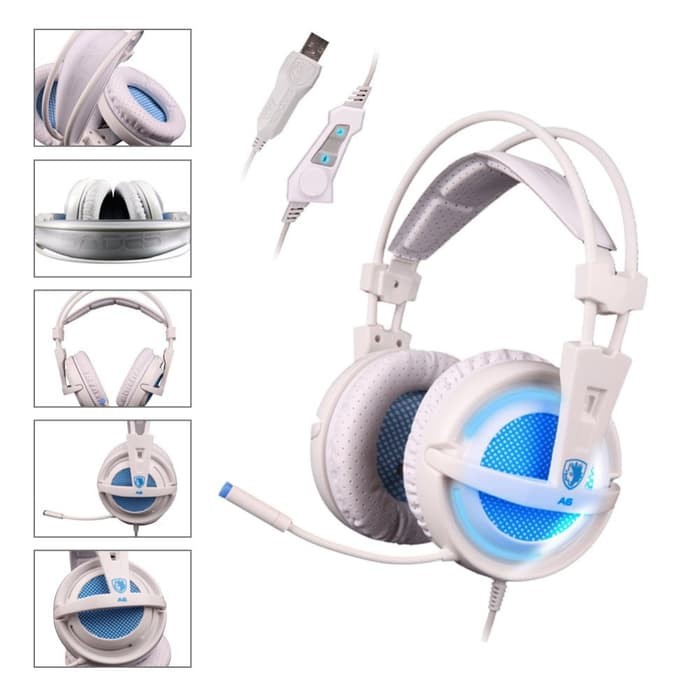 headset gaming sades locust - headphone gaming locust