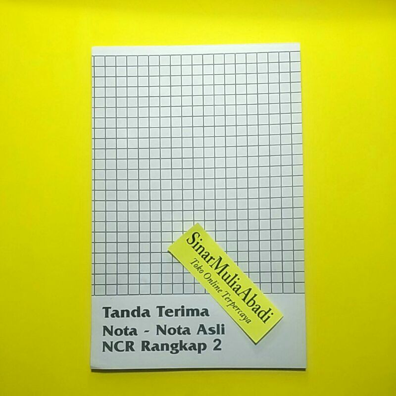 

Buku Tanda Terima Nota Asli NCR Rangkap 2