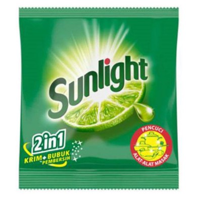 SUNLIGHT LIME CREAM SACHET 270 GR HARGA SUDAH TERMASUK PACKING
