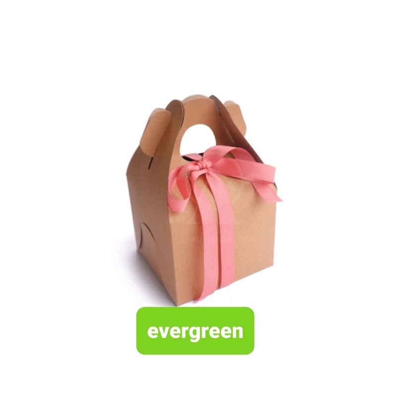 

Gable Box 14.5 x 14.5 x 12 cm snack box hampers box souvenir gift box