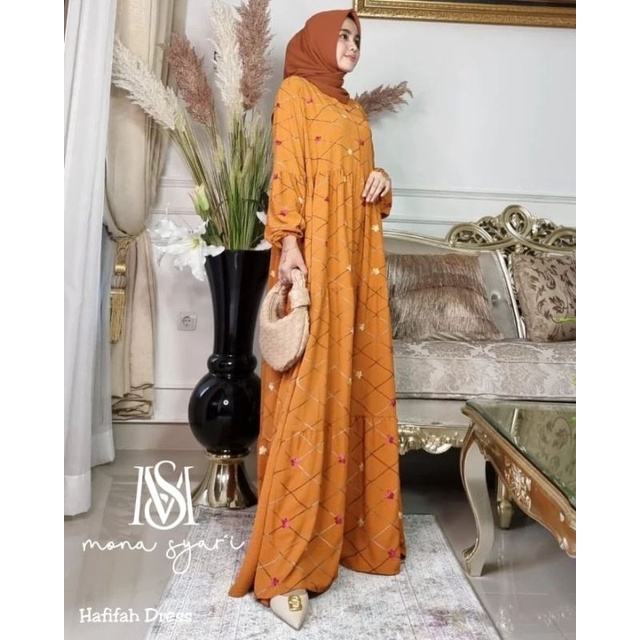 HAFIFAH DRESS BY MONA SYARI M.E