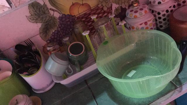 Cutlery Drainer & Organiser / Tempat Tiris Sendok Garpu Pisau