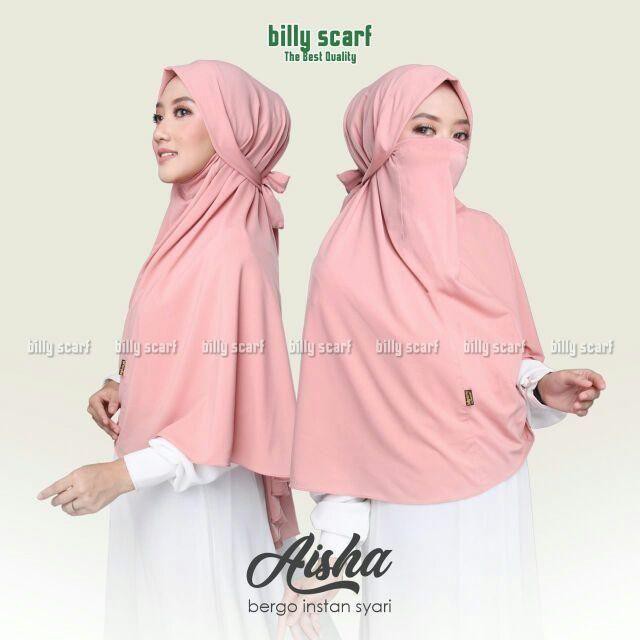 HIJAB MASKER BERGO INSTAN SYAR'I // HIJAB MARYAM MASKER