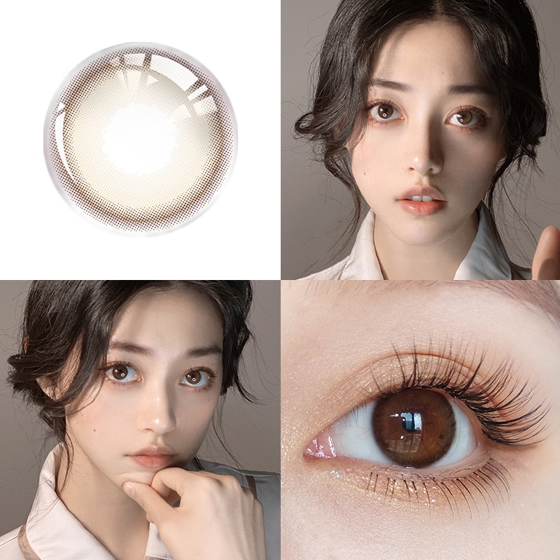 (COD) Sepasang lensa kontak berwarnaDiameter: 14-14,5 MMsoftlenssoftlenssoflensoftlens murahsoftlens