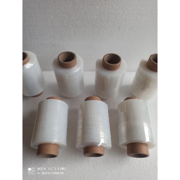 

Stretch Film / plastik wraping 10 cm x 200 mtr x 17 mc Pembungkus paket, pelindung monitor, pecah belah