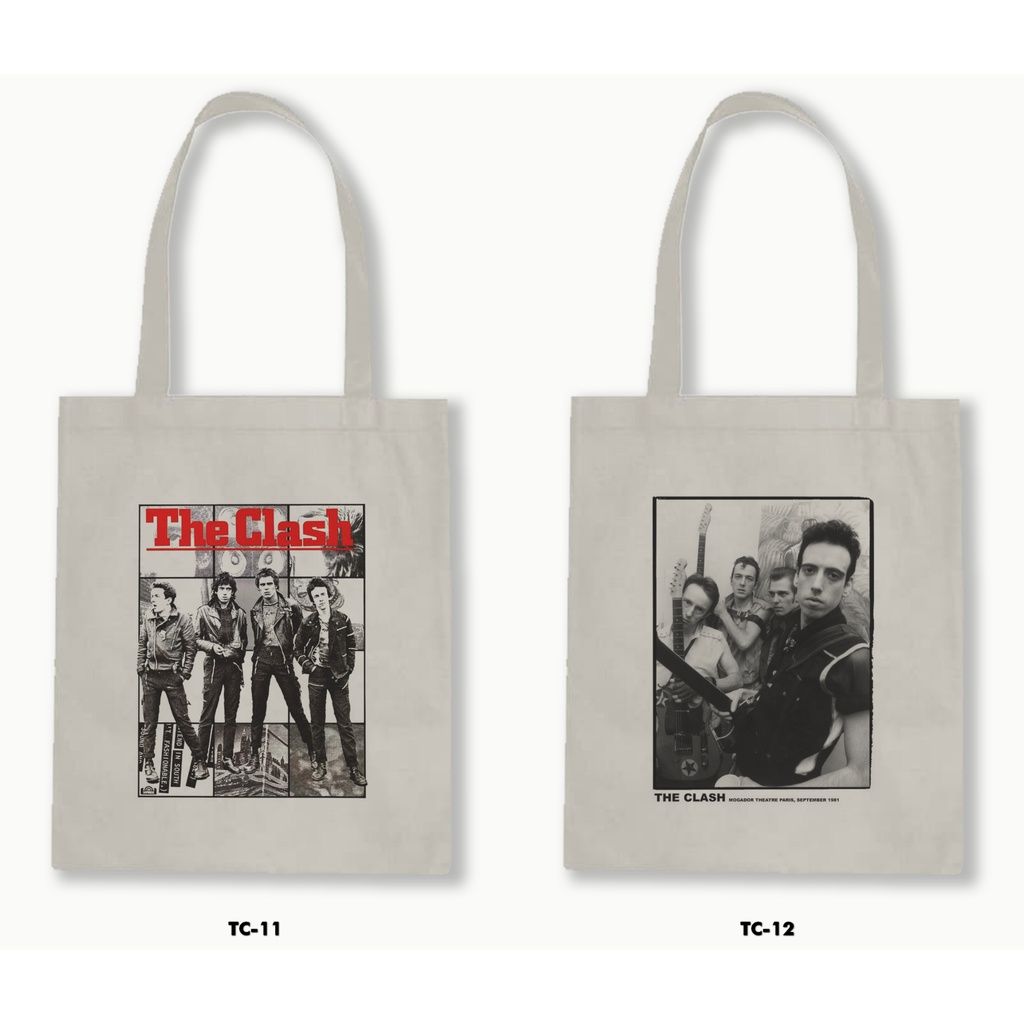 TOTE BAG BLACU - THE CLASH 01