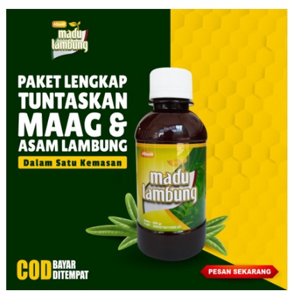 Madu Lambung Albuvit Original 100% - Obat Asam Lambung GERD,Maag,Mual