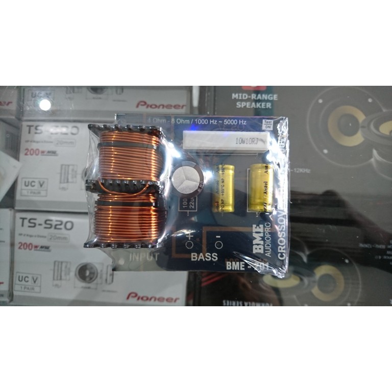 CROSSOVER SUB WOOFER 500 WATT(MERUBAH AMPLI BIASA JADI SUBWOOFER) BME