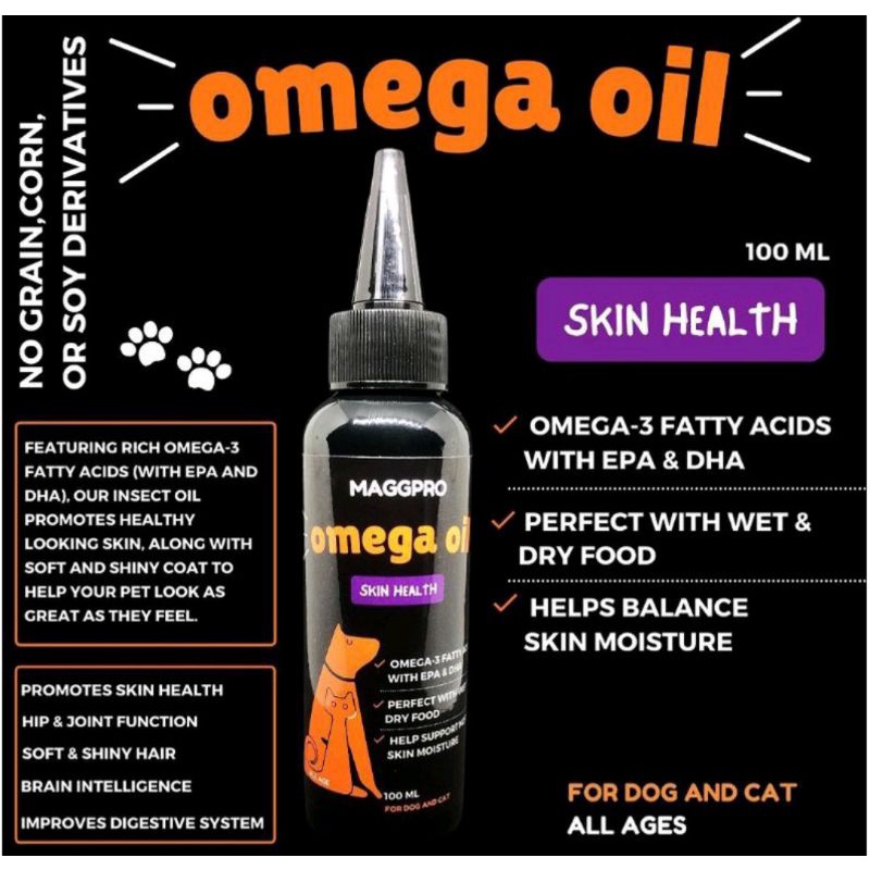 Maggpro VCO Virgin Coconut Oil Suplemen for Cats Dogs Vitamin Omega Oil anjing kucing 100ml