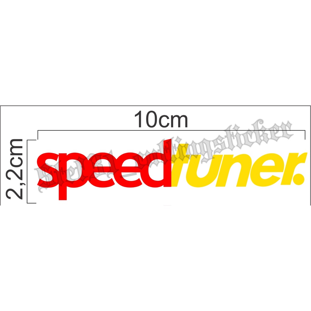 

sticker cutting speedtuner
