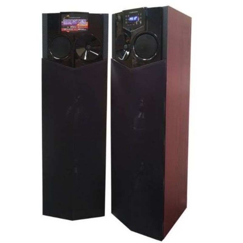 SPEAKER ROADMASTER DIGITAL MONSTER 210 ACTIVE PASSIVE AKTIF PASIF 10 INCH " DOUBLE WOOFER DIGITAL BL