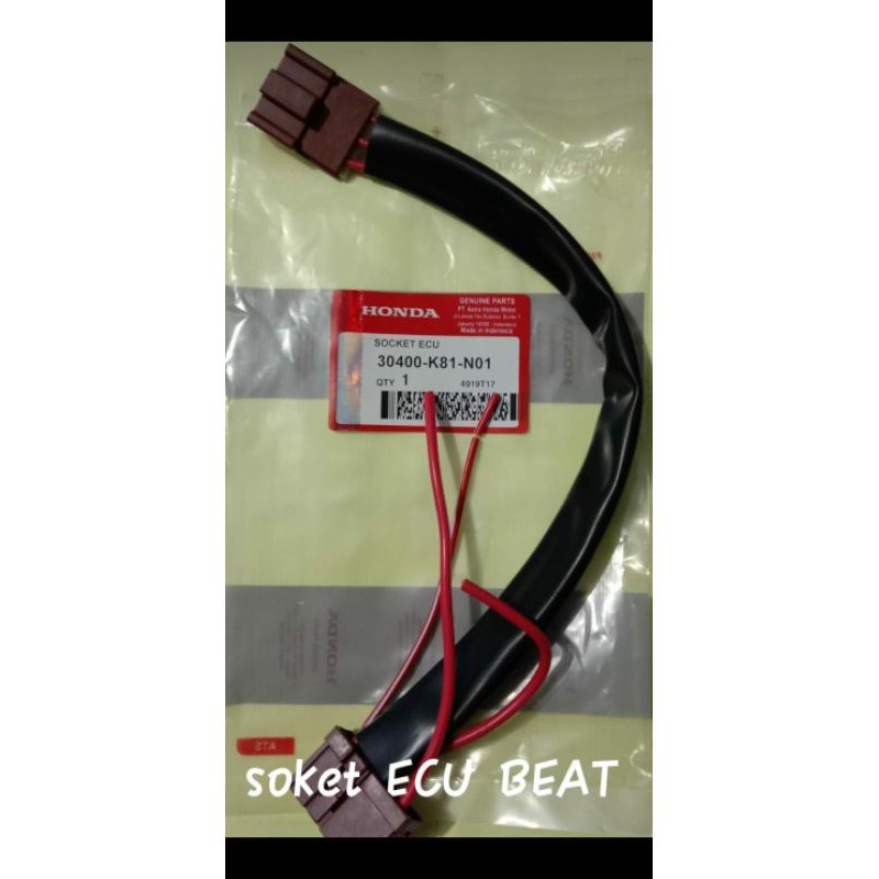 SOKET ECU ECM KIPROK BEAT FI ESP BEAT STRET BEAT K81 VARIO 110 FI ESP ESP SCOOPY FI