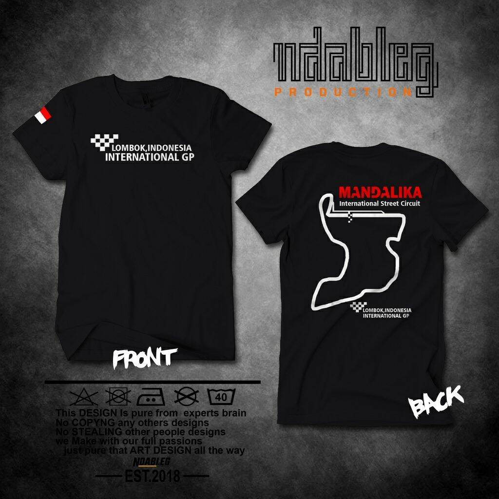 KAOS R.S.C  mandalika lombok indonesia kaos GP Mandalika H&H TwinShop