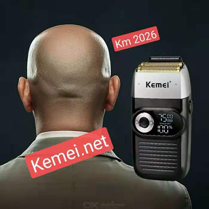 Kemei km-2026 shaver alat mesin cukur jenggot kumis shaver kemei