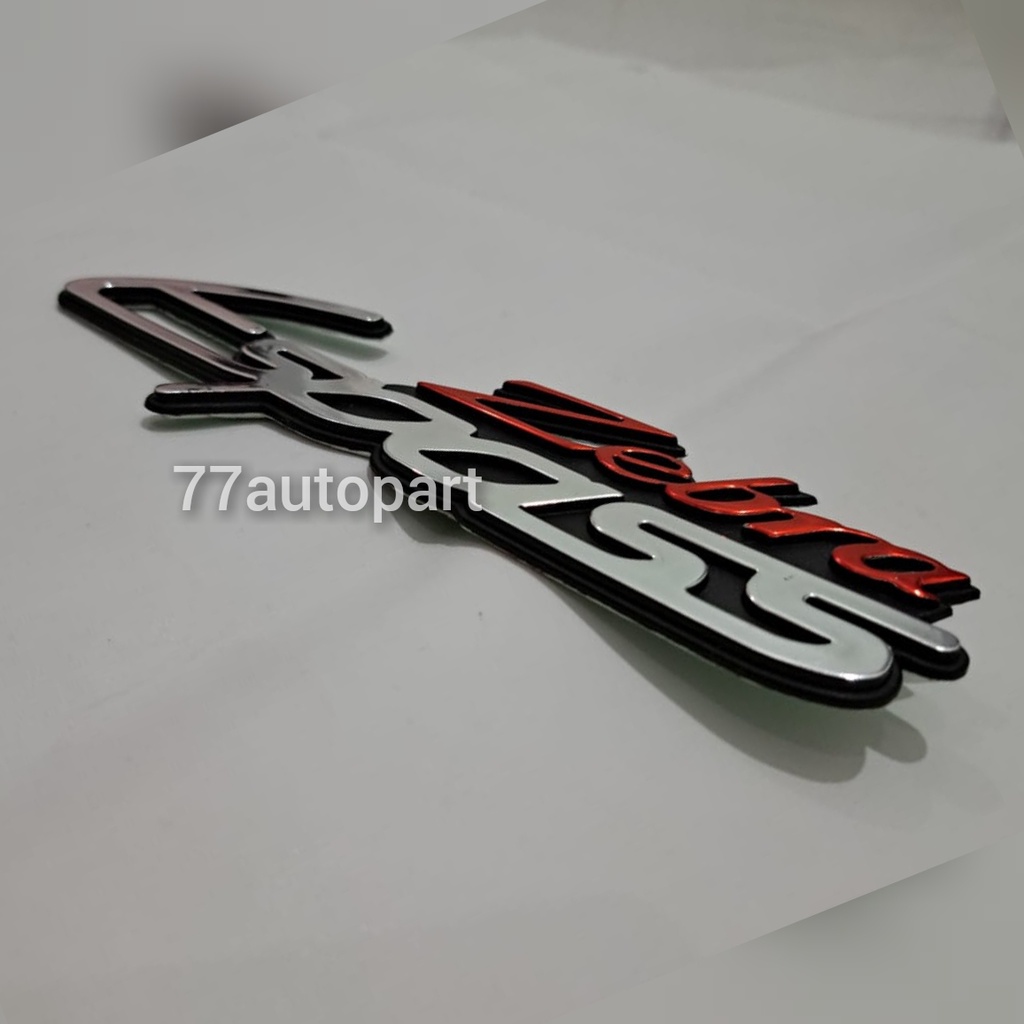 emblem logo mobil tulisan zebra espass