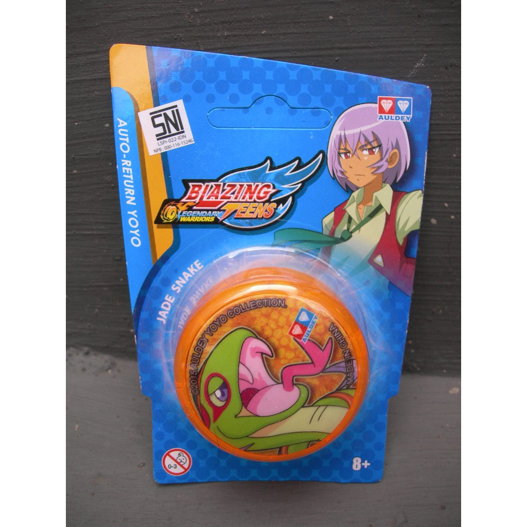 yoyo auldey blazing teens jade snake