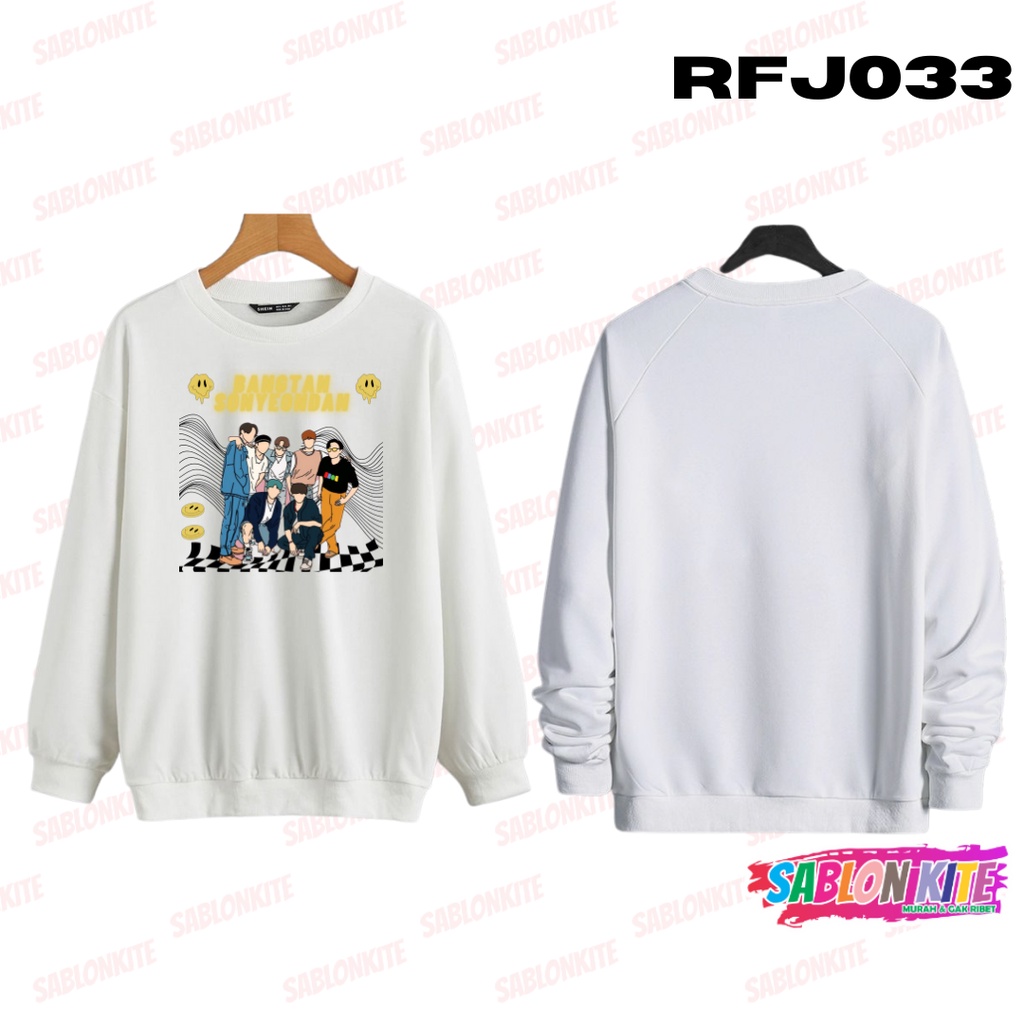 MURAH!!! HOODIE SWEATER KPOP SMILEY KUNING RFJ033