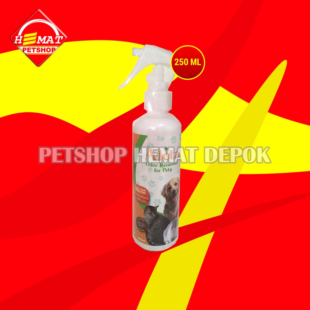 Aleta Pet Odor Remove Penghilang Bau Pipis Kandang Kucing Anjing 250ML