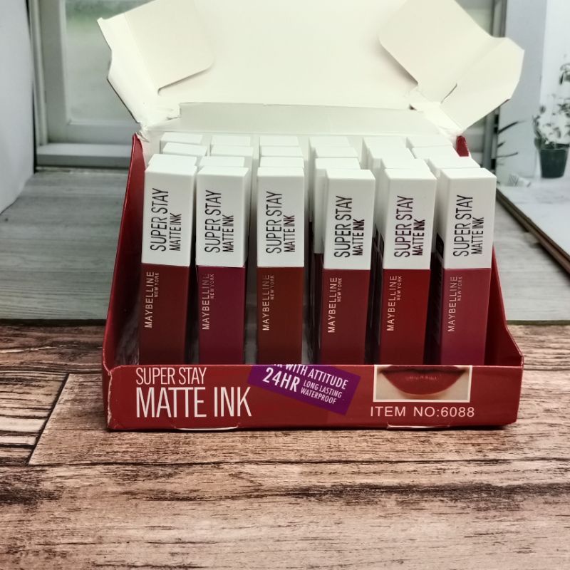 Lip Matte Maybelline Super Stay(mix satuan)