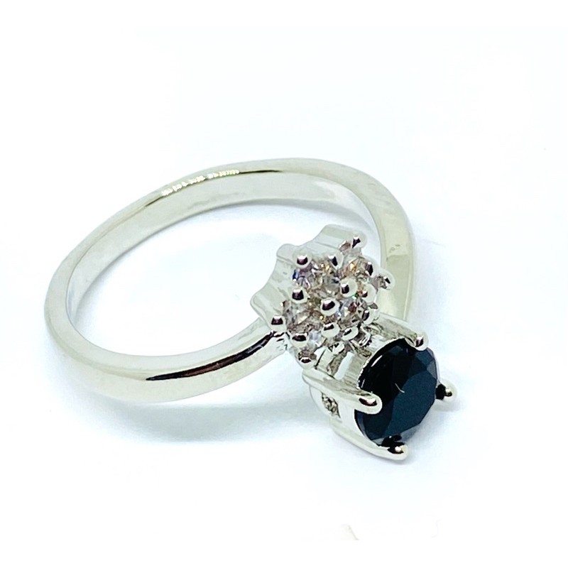 cincin wanita //cincin permata warna //cincin lapis emas