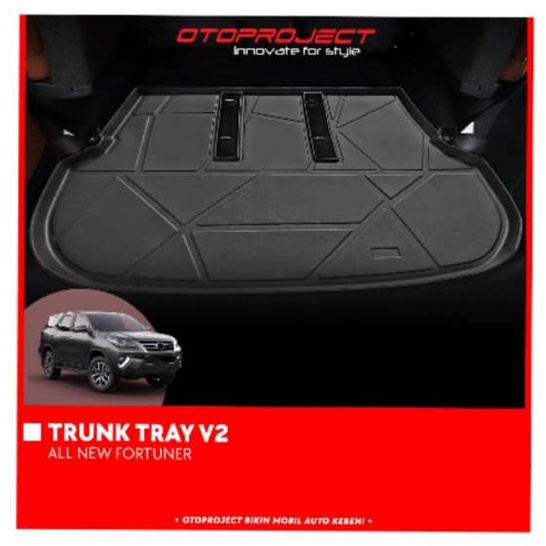 Trunk Tray Fortuner- Karpet Bagasi Grand - New Fortuner  2007-2015