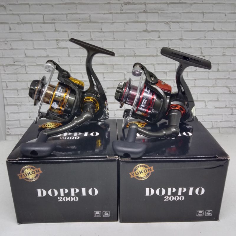 Reel Pancing Yukon Doppio 1000,2000,3000 8 Ball Bearing