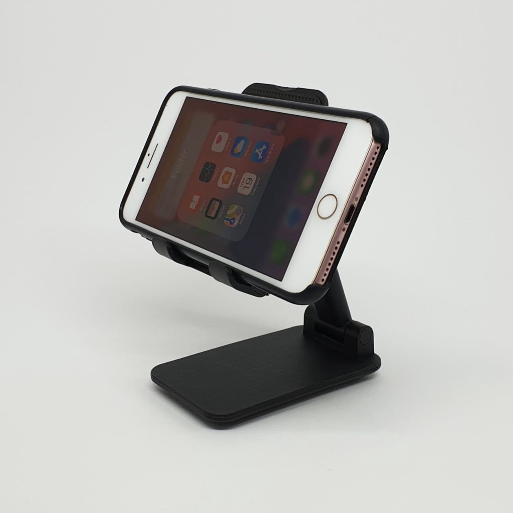 Stand Hp Phone Holder Dudukan Tempat Sandaran Penyangga handphone di meja ringan mudah di bawa nb23